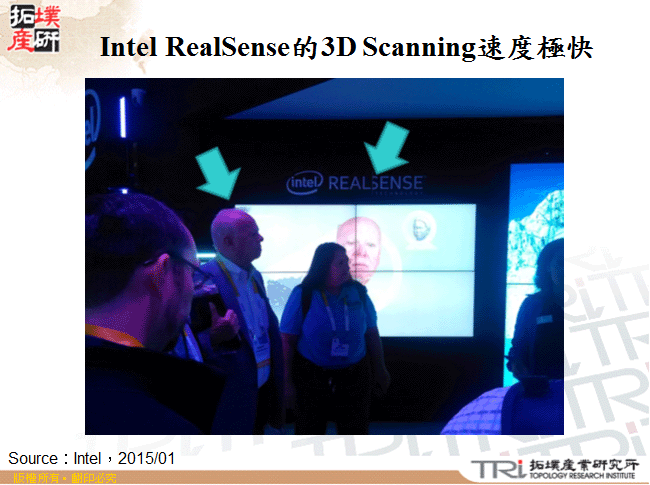 Intel RealSense的3D Scanning速度極快